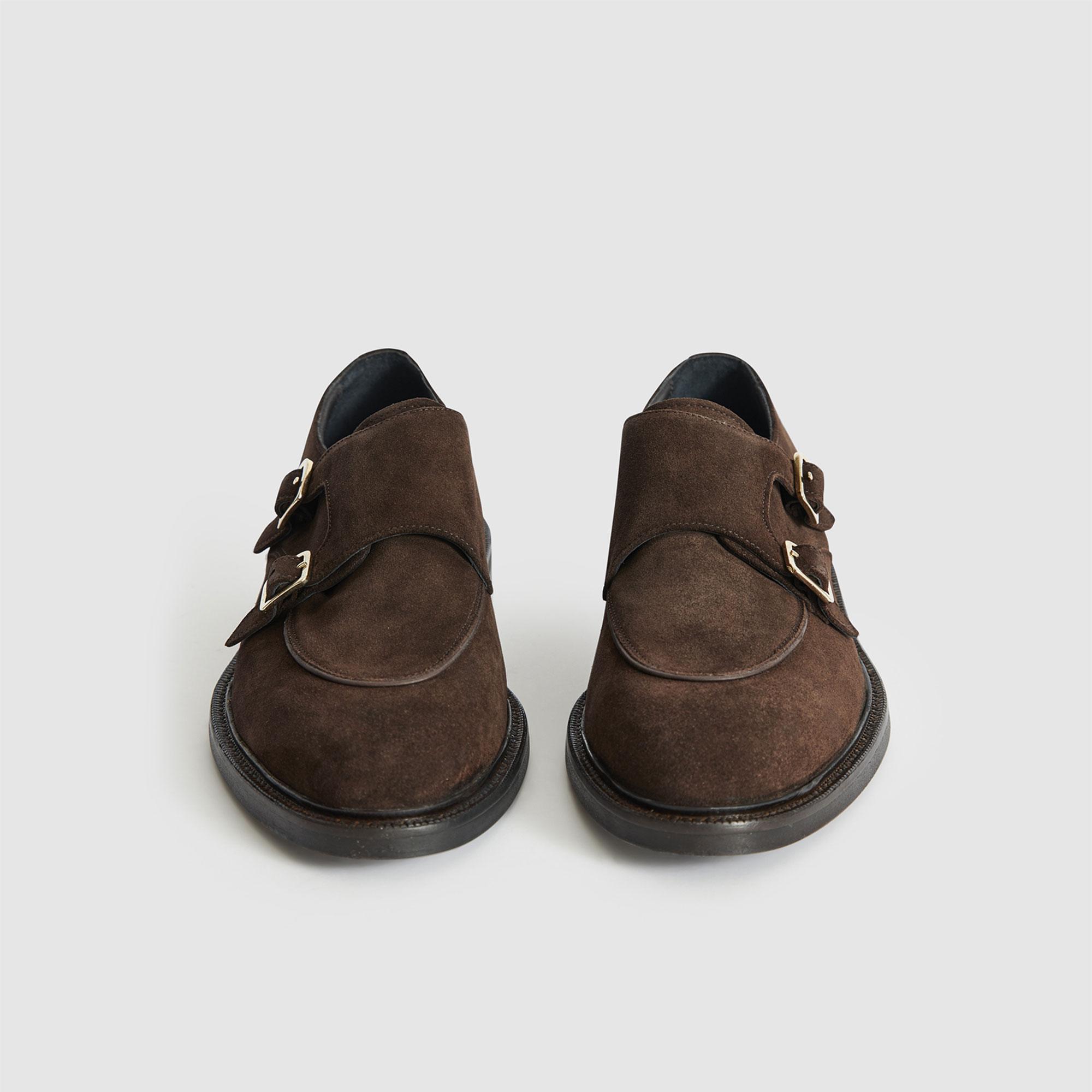 Jake Suede Monk Shoes
